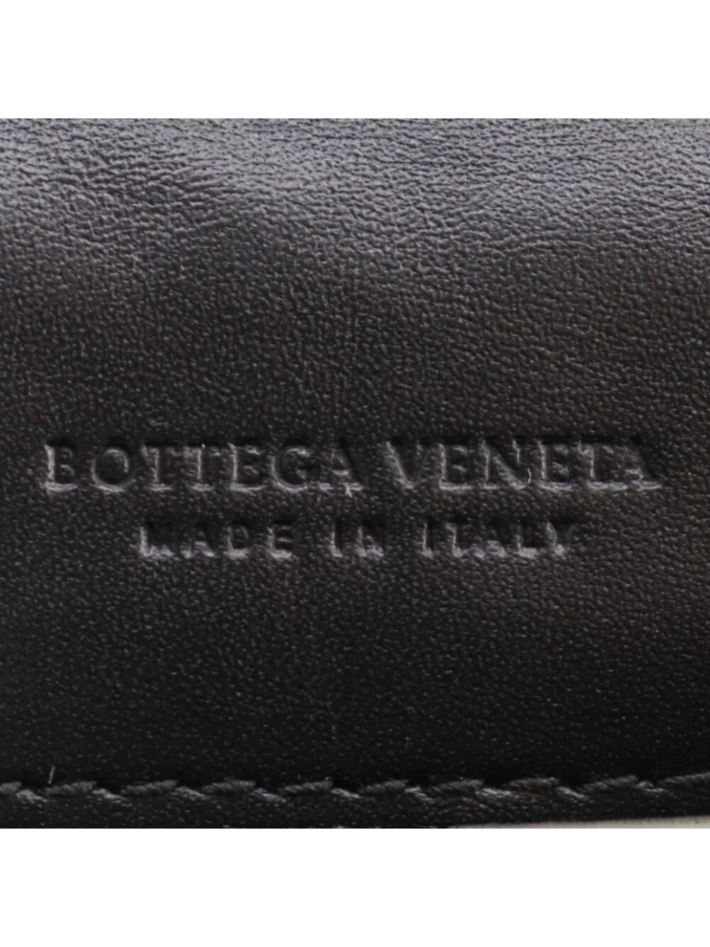 Bottega Veneta Card Case Calf Black Business Holder